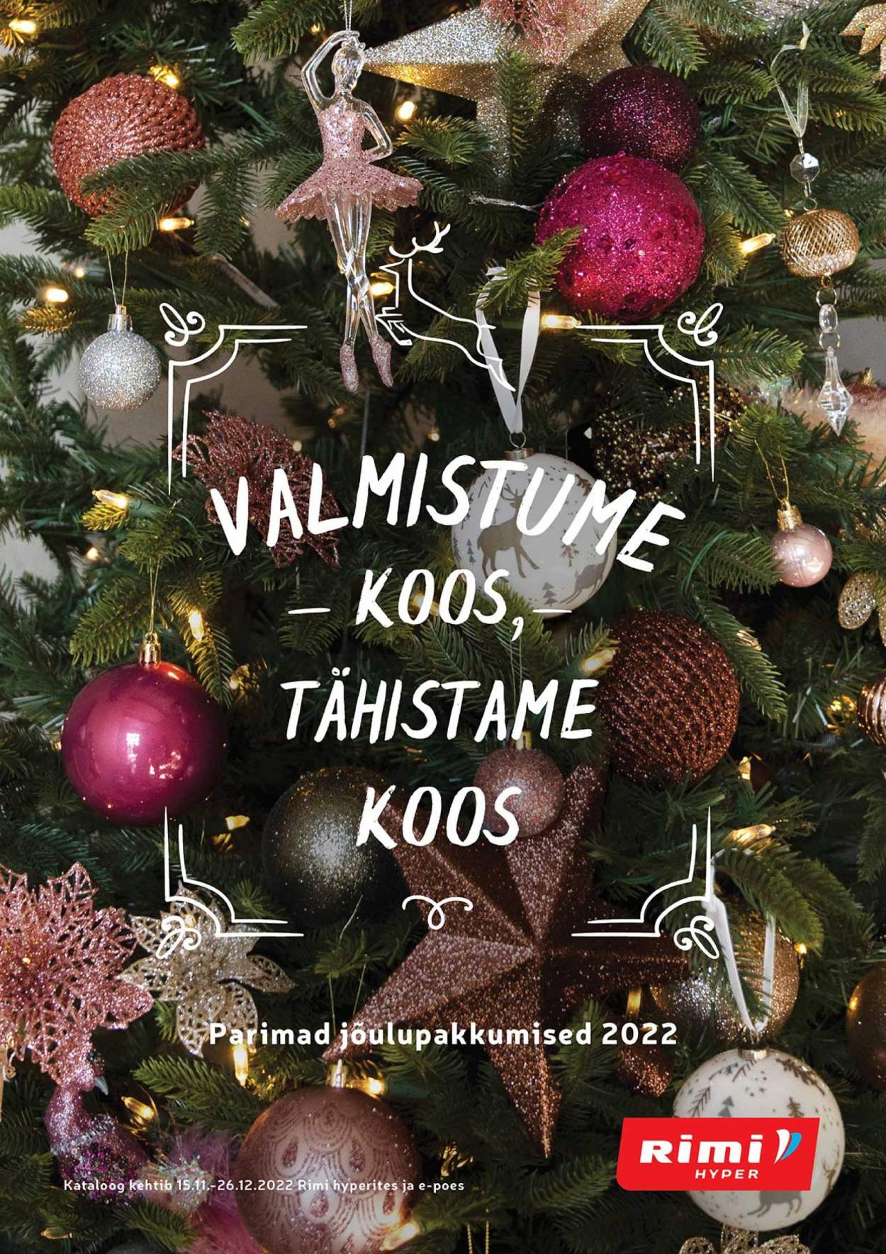 Rimi kliendileht - 15.11.2022 - 26.12.2022. Lehekülg 1