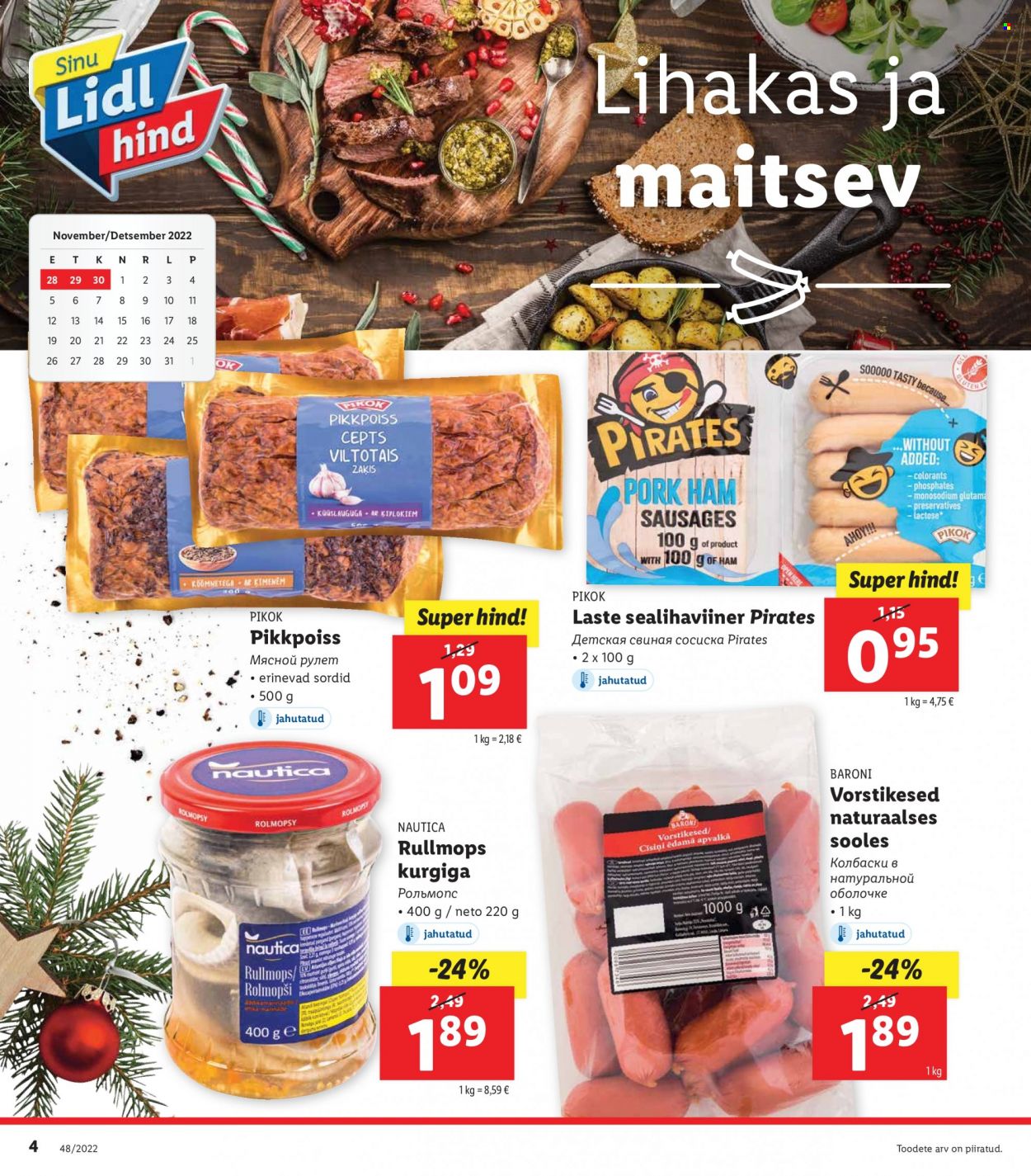 Lidl kliendileht - 28.11.2022 - 04.12.2022. Lehekülg 4