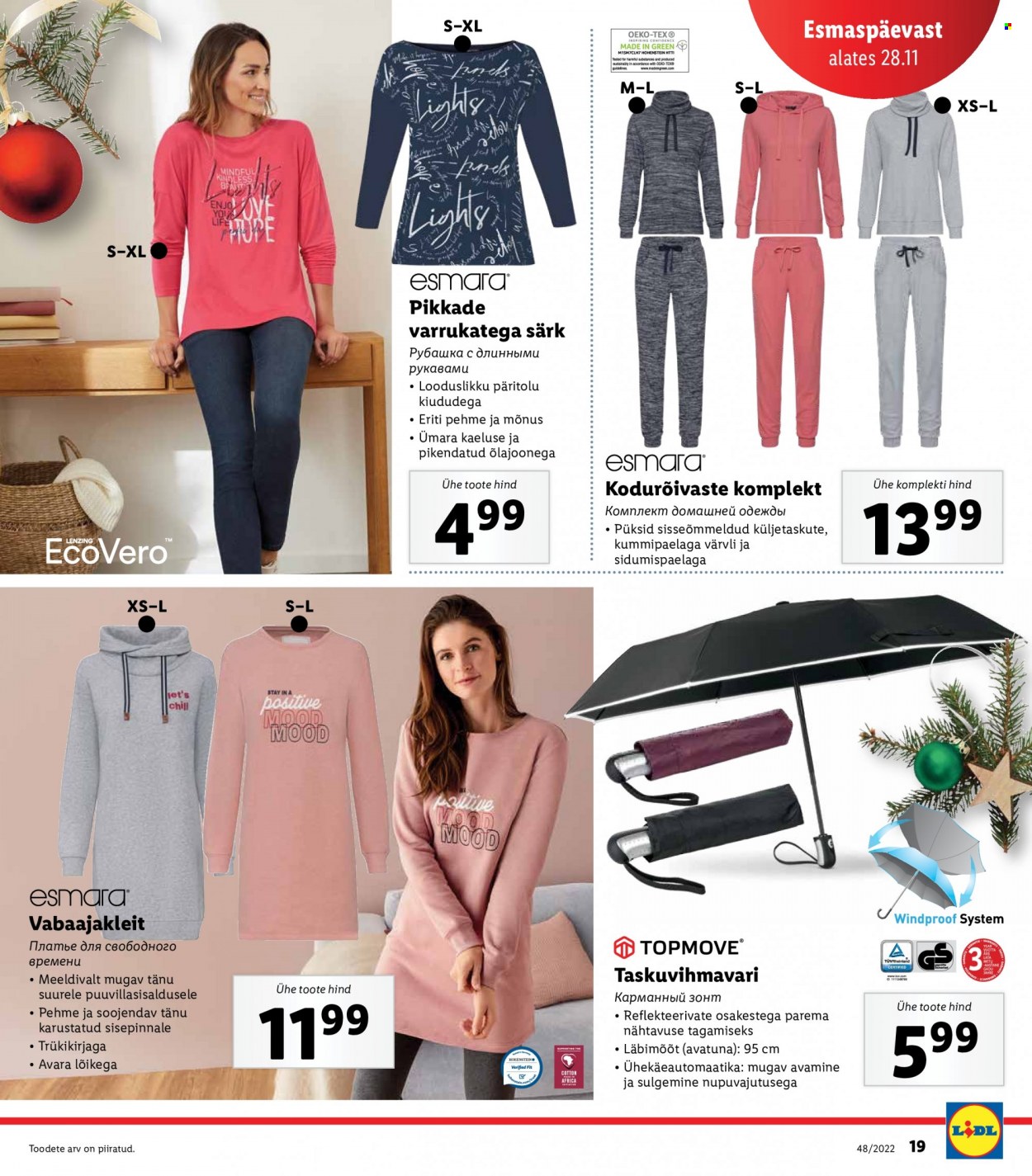 Lidl kliendileht - 28.11.2022 - 04.12.2022. Lehekülg 19