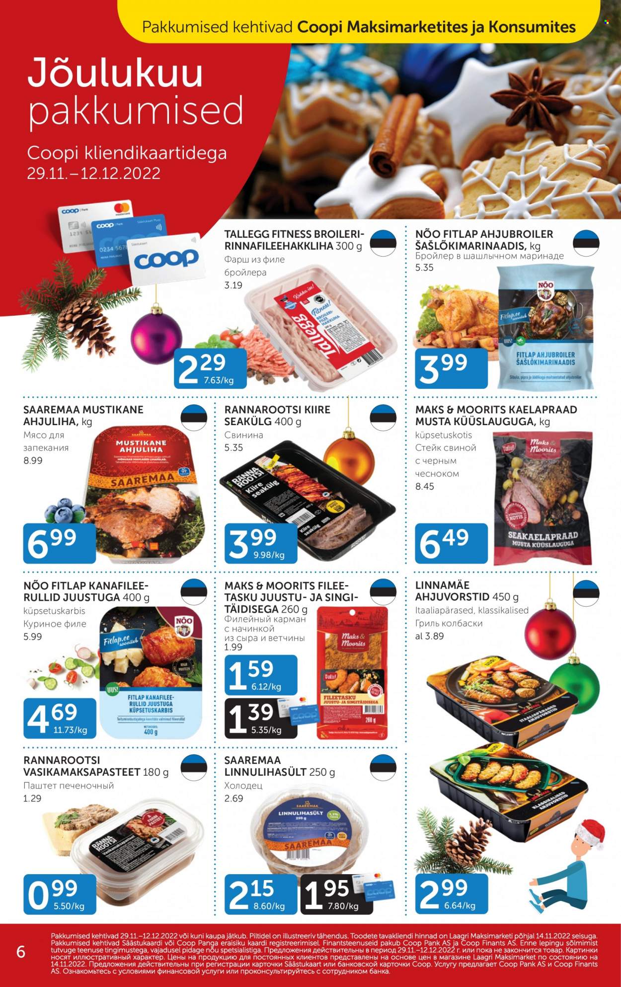 Coop kliendileht - 29.11.2022 - 12.12.2022. Lehekülg 6