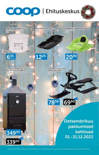 Kaupluse Coop kliendileht - 01.12.2022 - 31.12.2022.