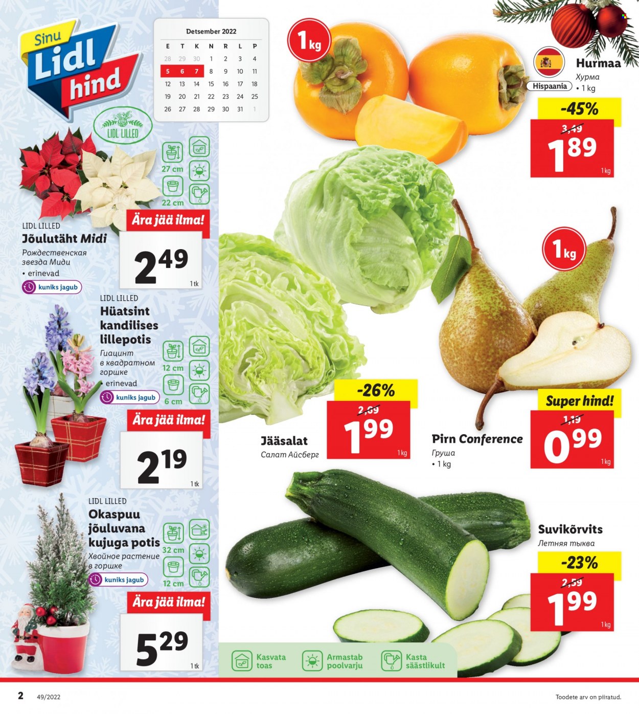 Lidl kliendileht - 05.12.2022 - 12.12.2022. Lehekülg 2