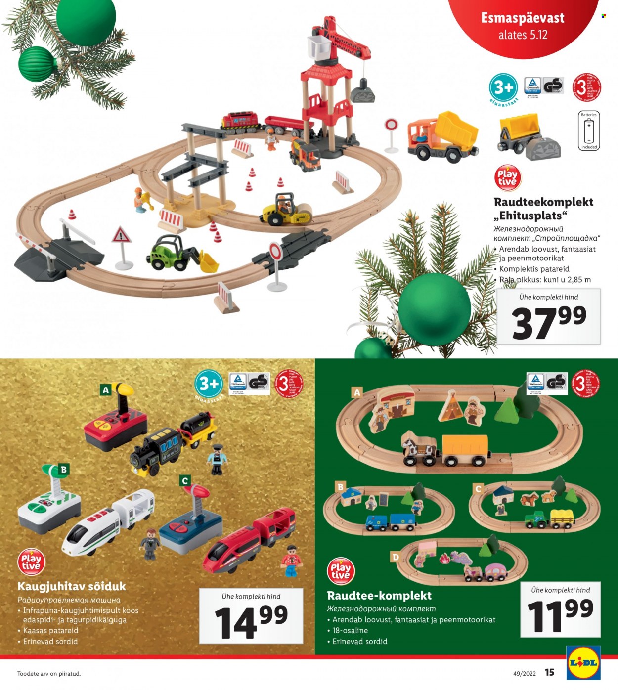 Lidl kliendileht - 05.12.2022 - 12.12.2022. Lehekülg 15