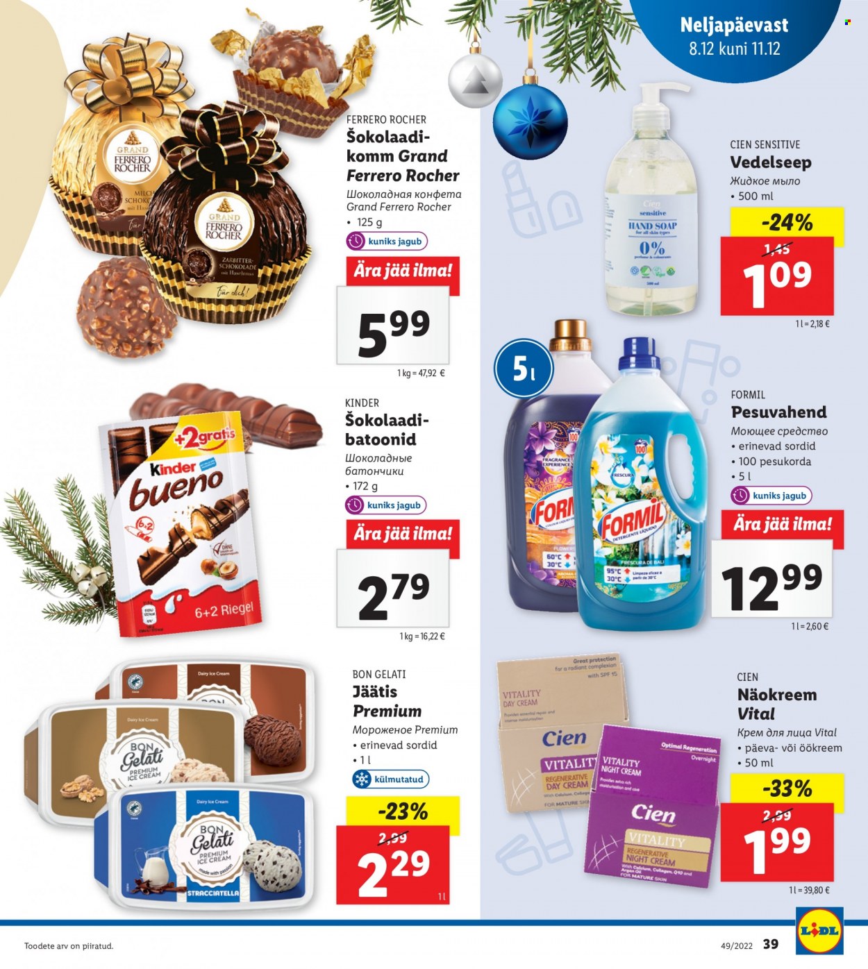 Lidl kliendileht - 05.12.2022 - 12.12.2022. Lehekülg 39