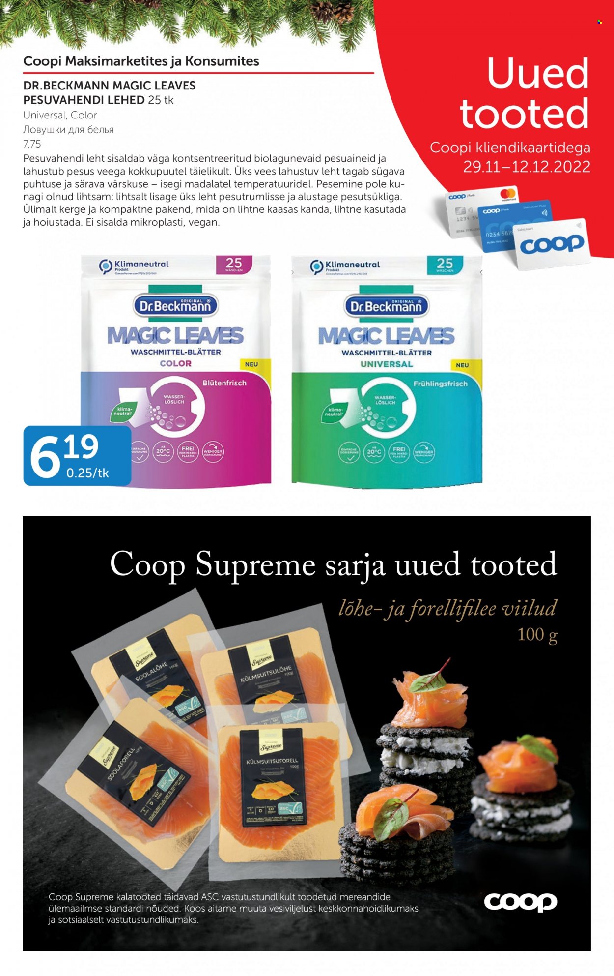 Coop kliendileht - 06.12.2022 - 12.12.2022. Lehekülg 21