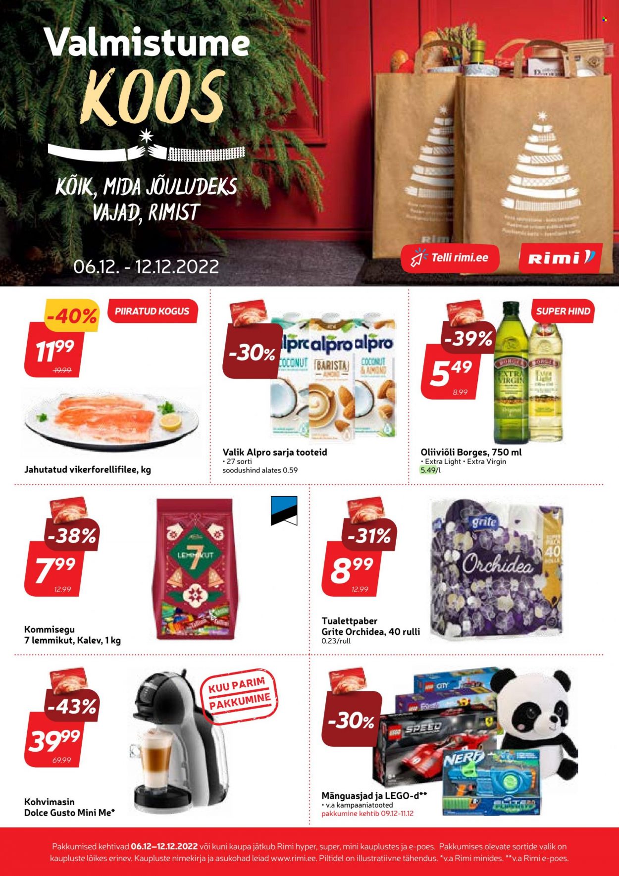 Rimi kliendileht - 06.12.2022 - 12.12.2022. Lehekülg 1