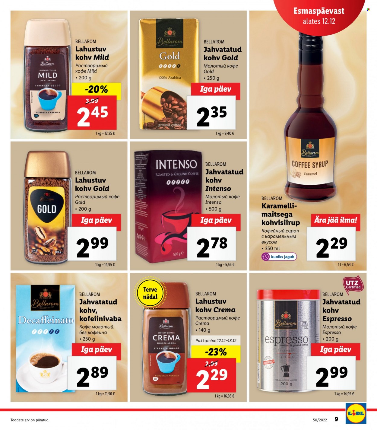 Lidl kliendileht - 12.12.2022 - 18.12.2022. Lehekülg 9