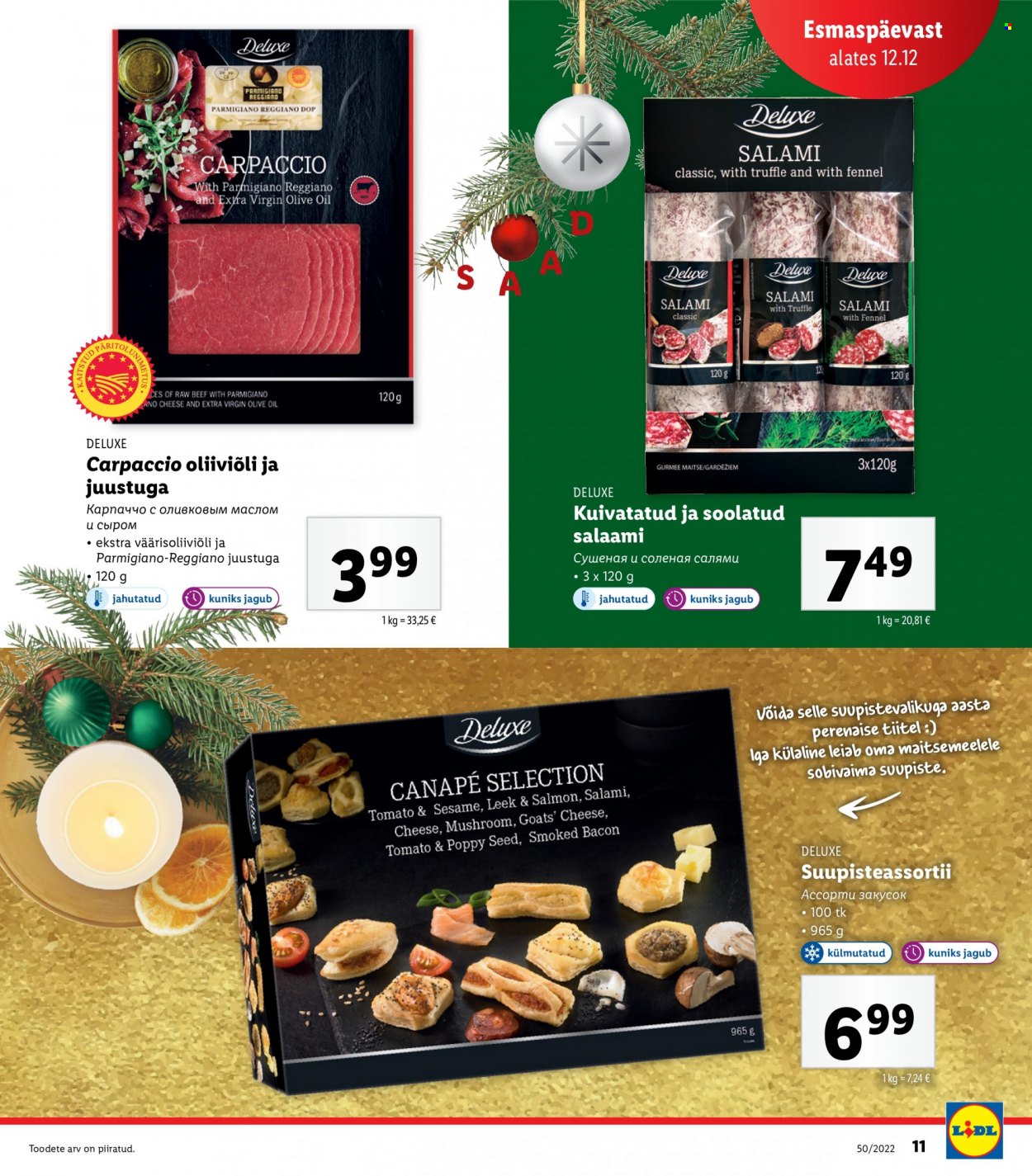 Lidl kliendileht - 12.12.2022 - 18.12.2022. Lehekülg 11