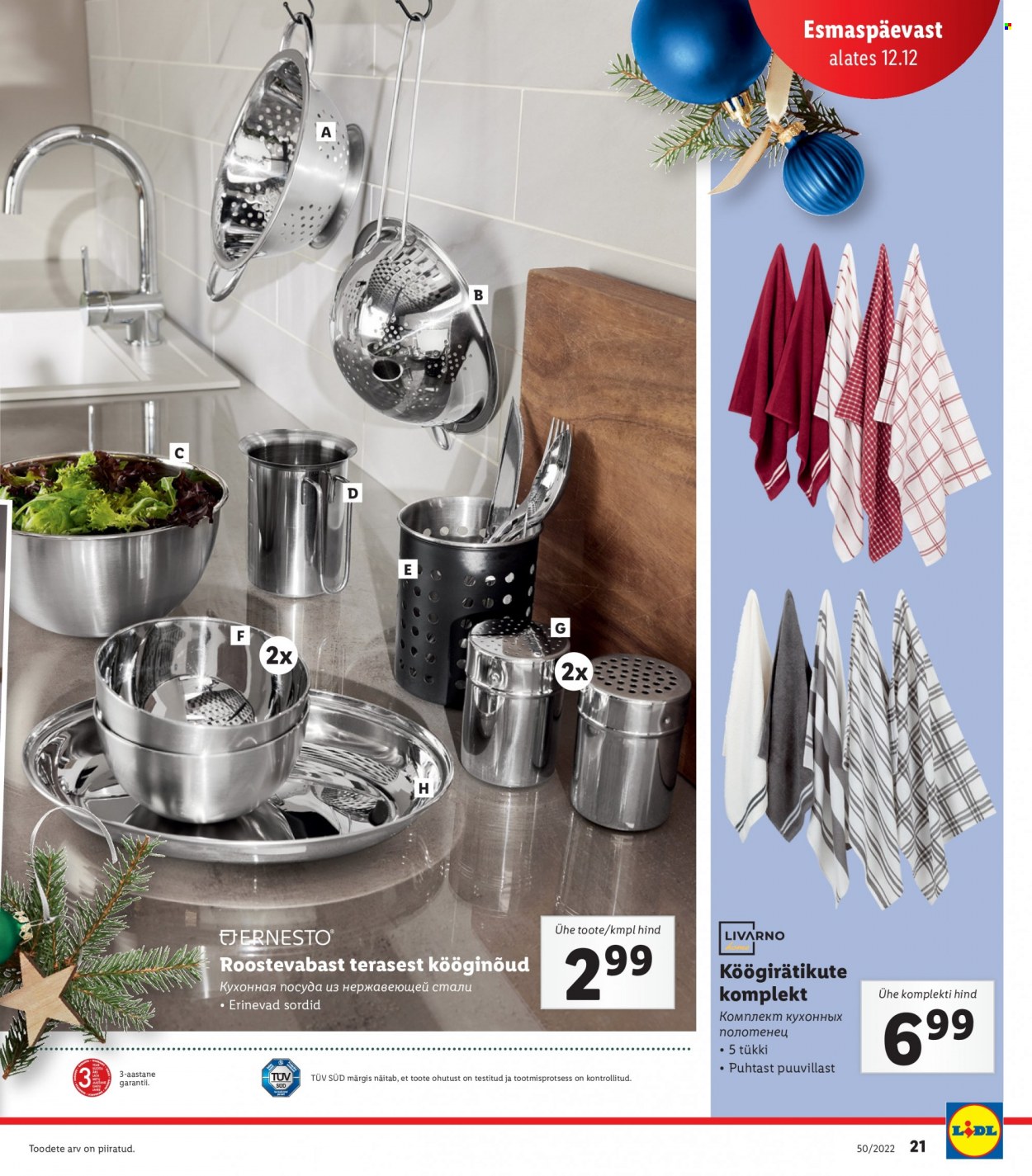 Lidl kliendileht - 12.12.2022 - 18.12.2022. Lehekülg 21