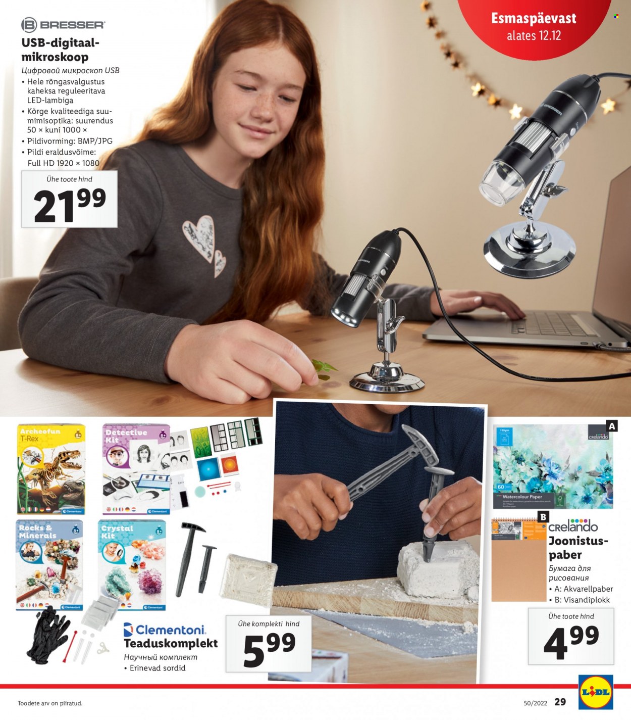 Lidl kliendileht - 12.12.2022 - 18.12.2022. Lehekülg 29