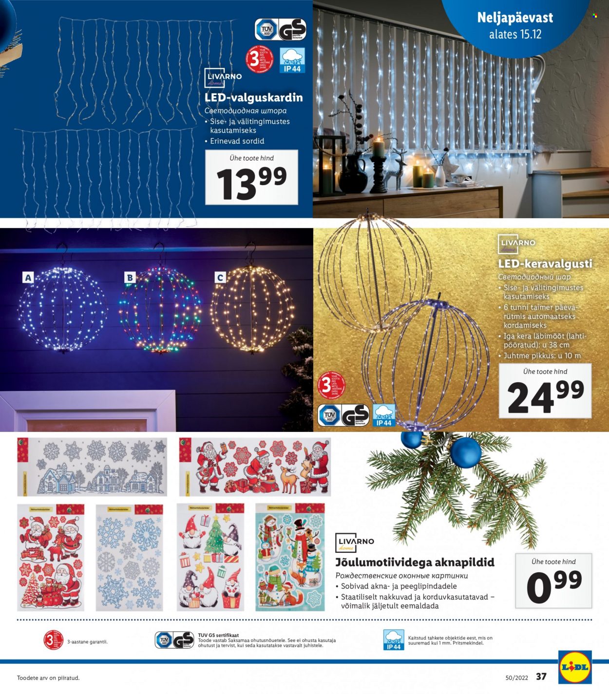 Lidl kliendileht - 12.12.2022 - 18.12.2022. Lehekülg 37