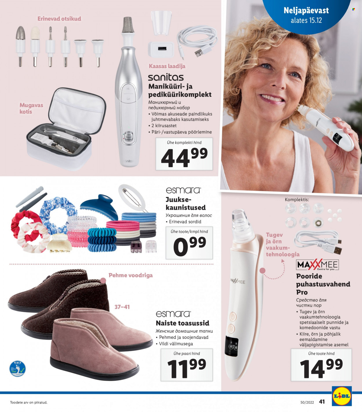 Lidl kliendileht - 12.12.2022 - 18.12.2022. Lehekülg 41