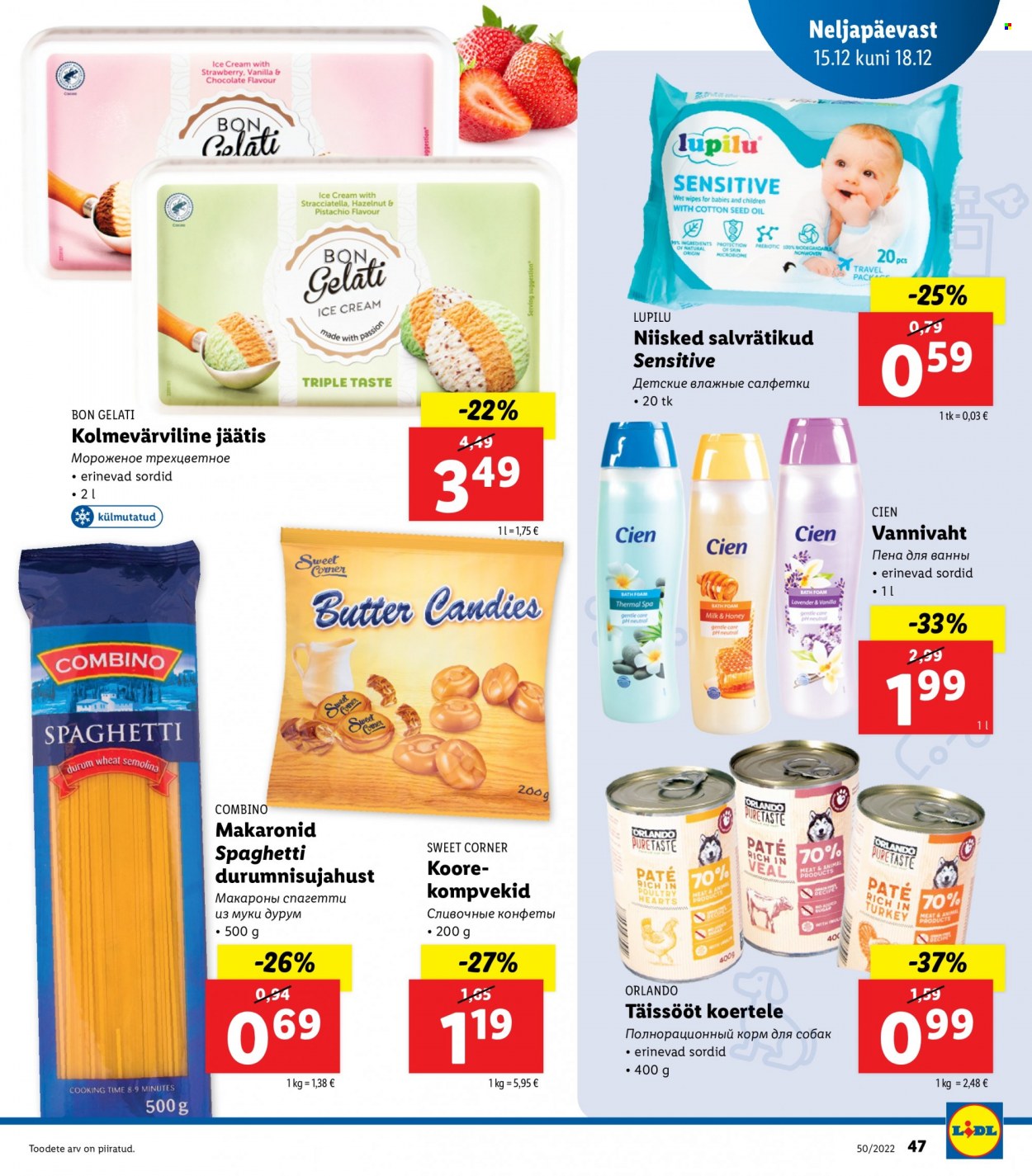 Lidl kliendileht - 12.12.2022 - 18.12.2022. Lehekülg 47