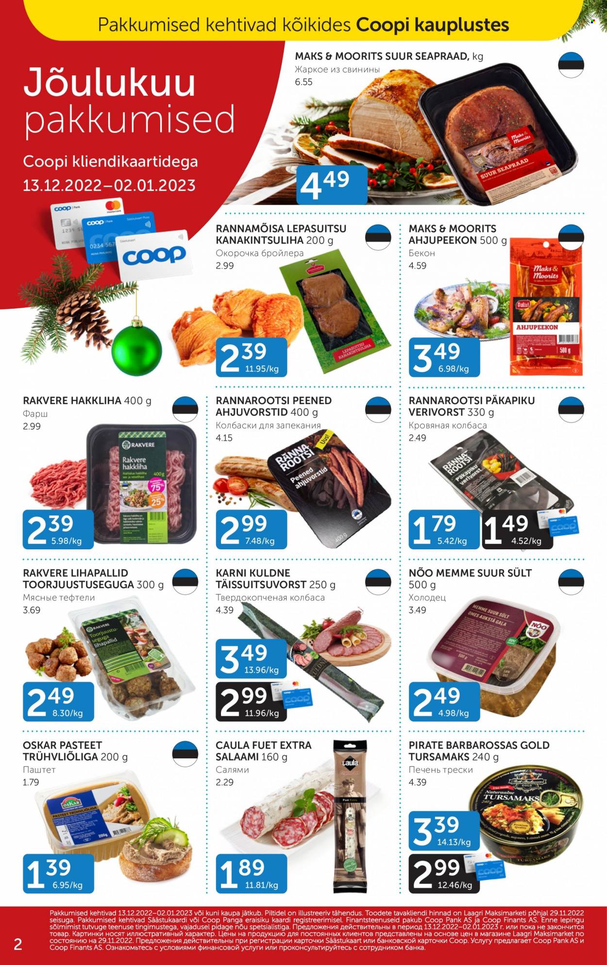 Coop kliendileht - 13.12.2022 - 02.01.2023. Lehekülg 2
