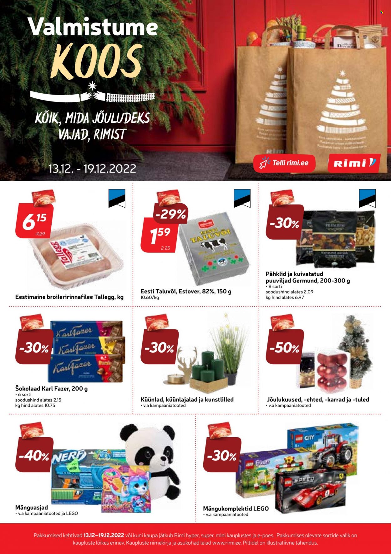 Rimi kliendileht - 13.12.2022 - 19.12.2022. Lehekülg 1