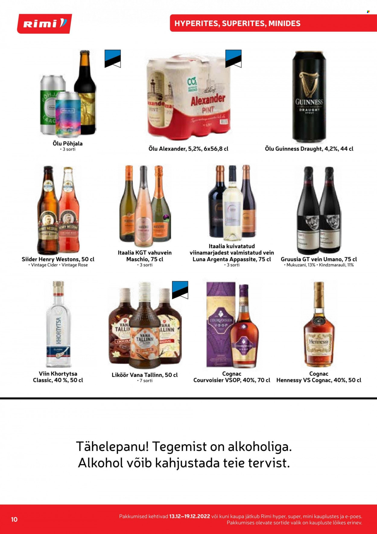 Rimi kliendileht - 13.12.2022 - 19.12.2022. Lehekülg 10