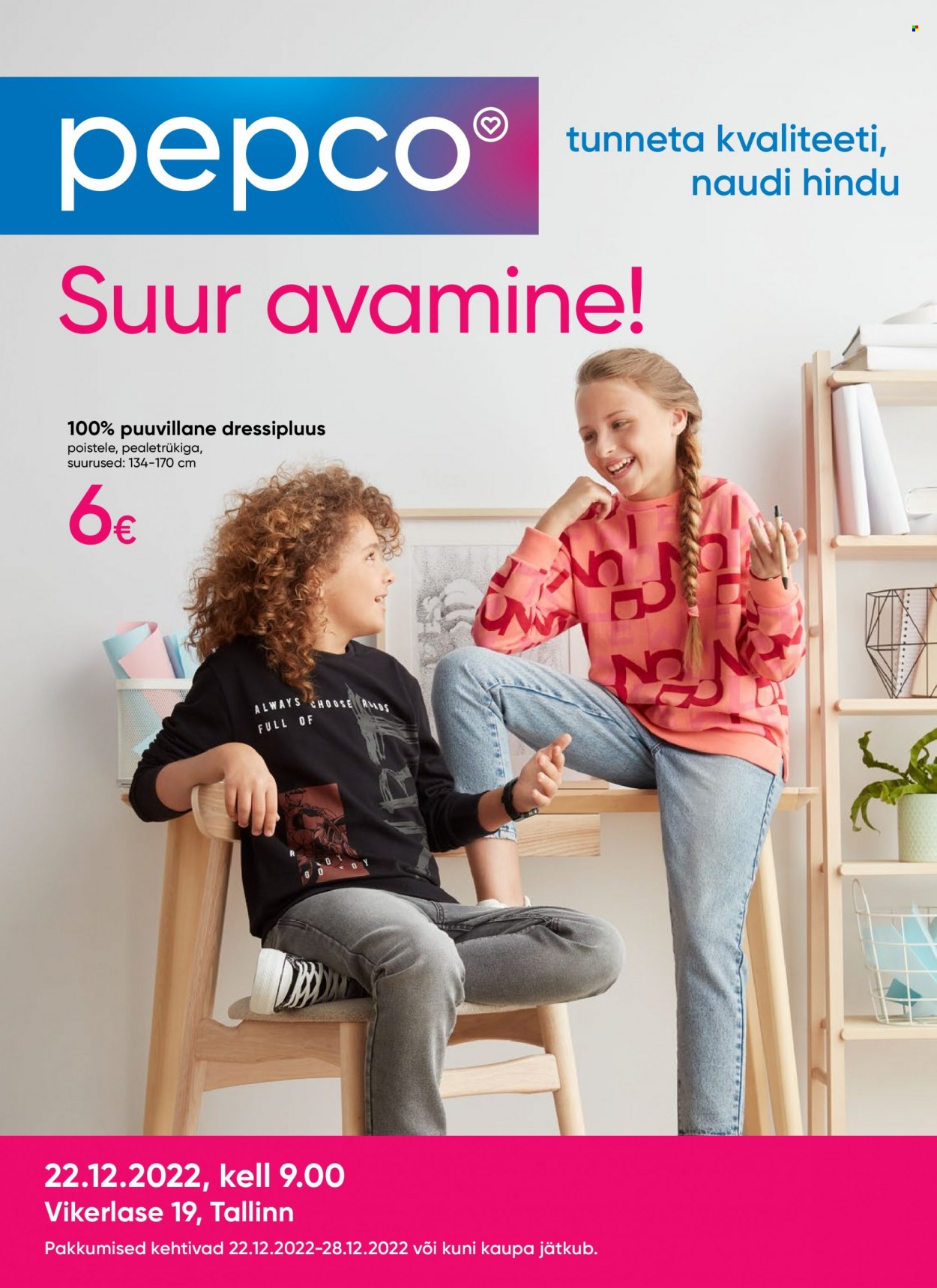 Pepco kliendileht - 22.12.2022 - 28.12.2022. Lehekülg 1