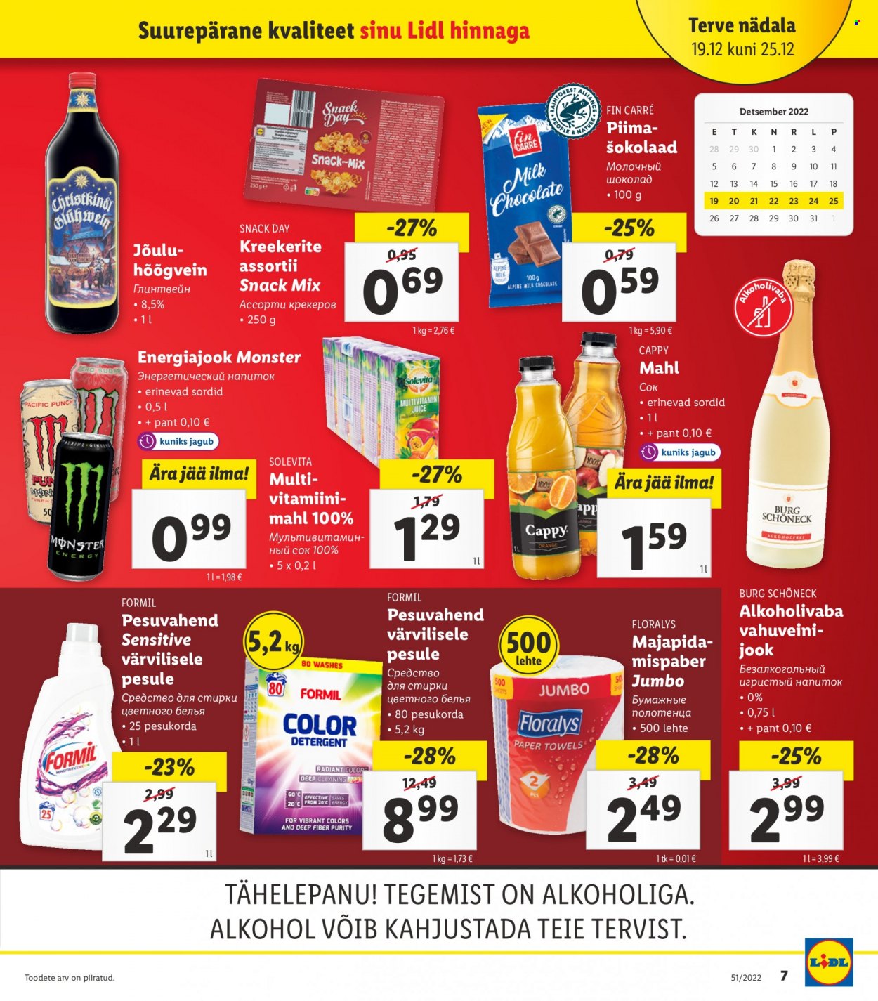 Lidl kliendileht - 17.12.2022 - 25.12.2022. Lehekülg 7