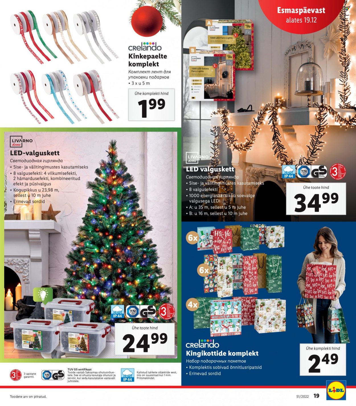 Lidl kliendileht - 17.12.2022 - 25.12.2022. Lehekülg 19