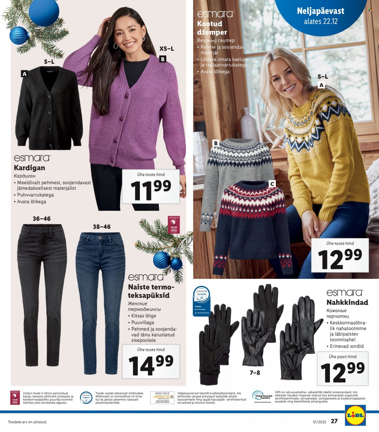 Lidl kliendileht - 17.12.2022 - 25.12.2022. Lehekülg 27