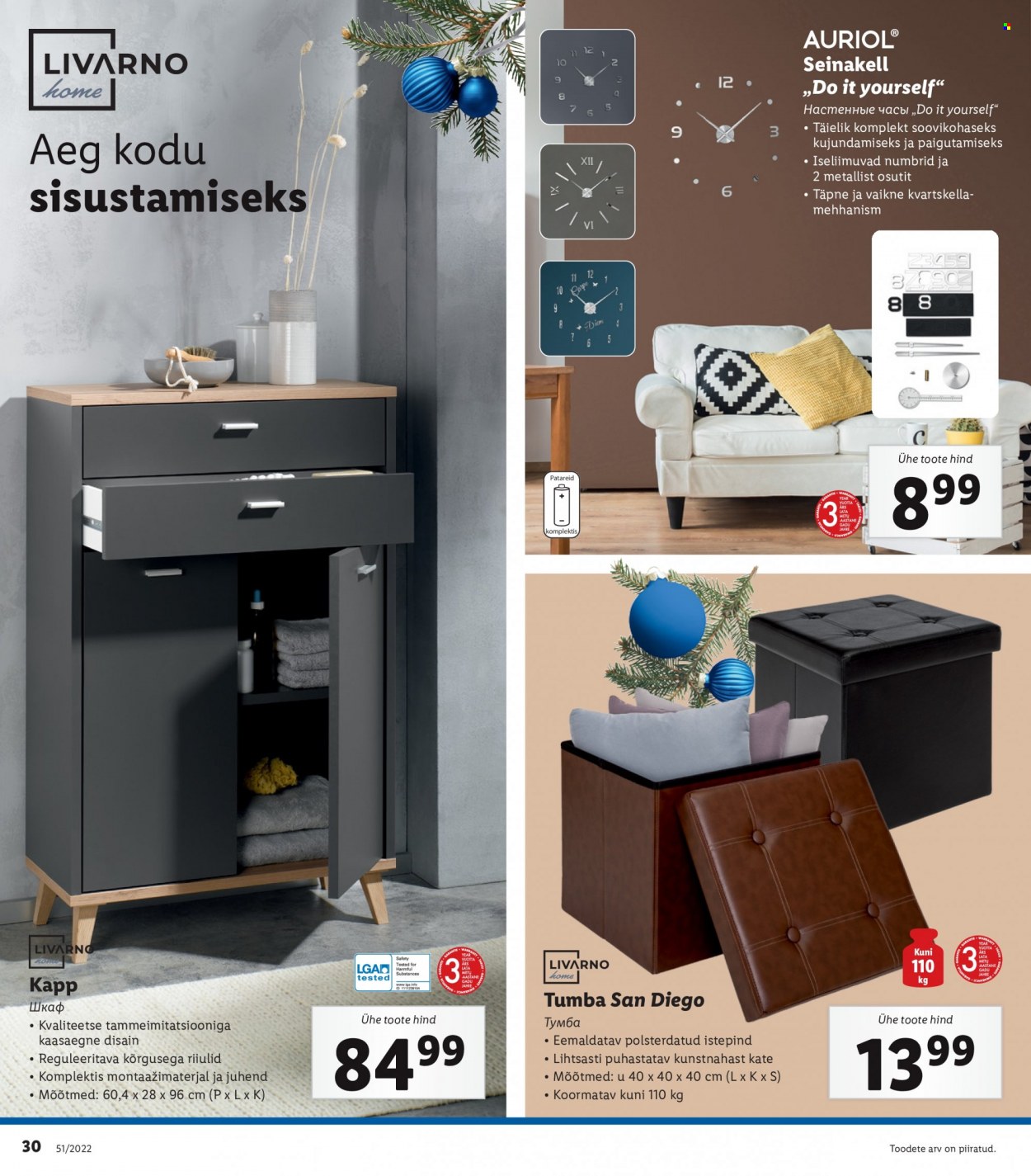 Lidl kliendileht - 17.12.2022 - 25.12.2022. Lehekülg 30