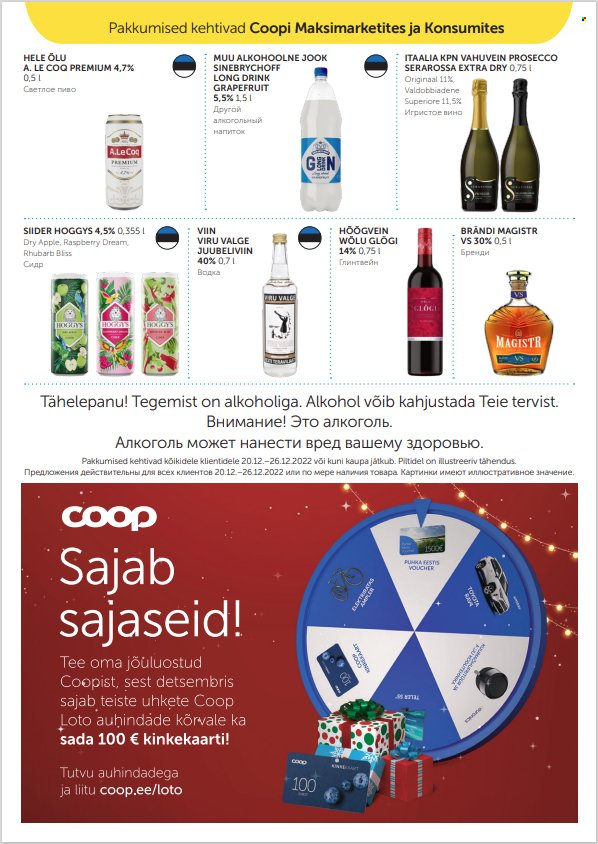 Coop kliendileht - 20.12.2022 - 26.12.2022. Lehekülg 3