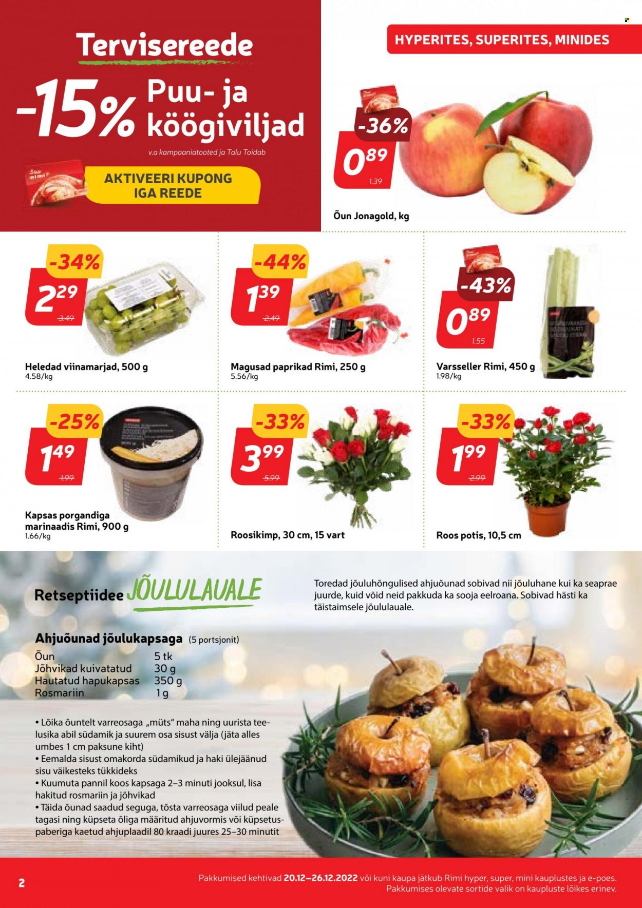 Rimi kliendileht - 20.12.2022 - 26.12.2022. Lehekülg 2