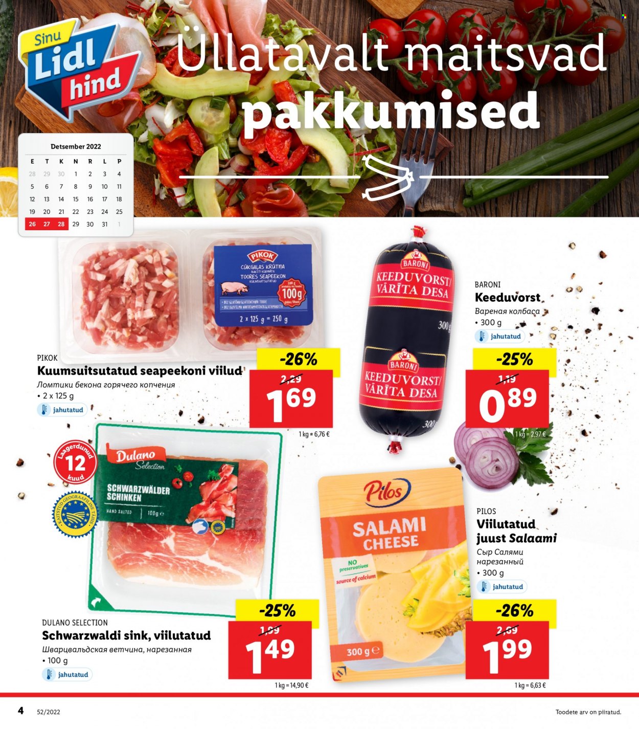 Lidl kliendileht - 26.12.2022 - 01.01.2023. Lehekülg 4