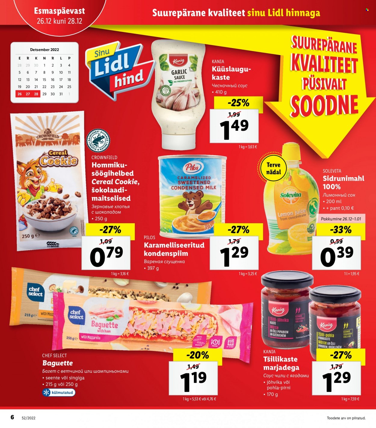 Lidl kliendileht - 26.12.2022 - 01.01.2023. Lehekülg 6