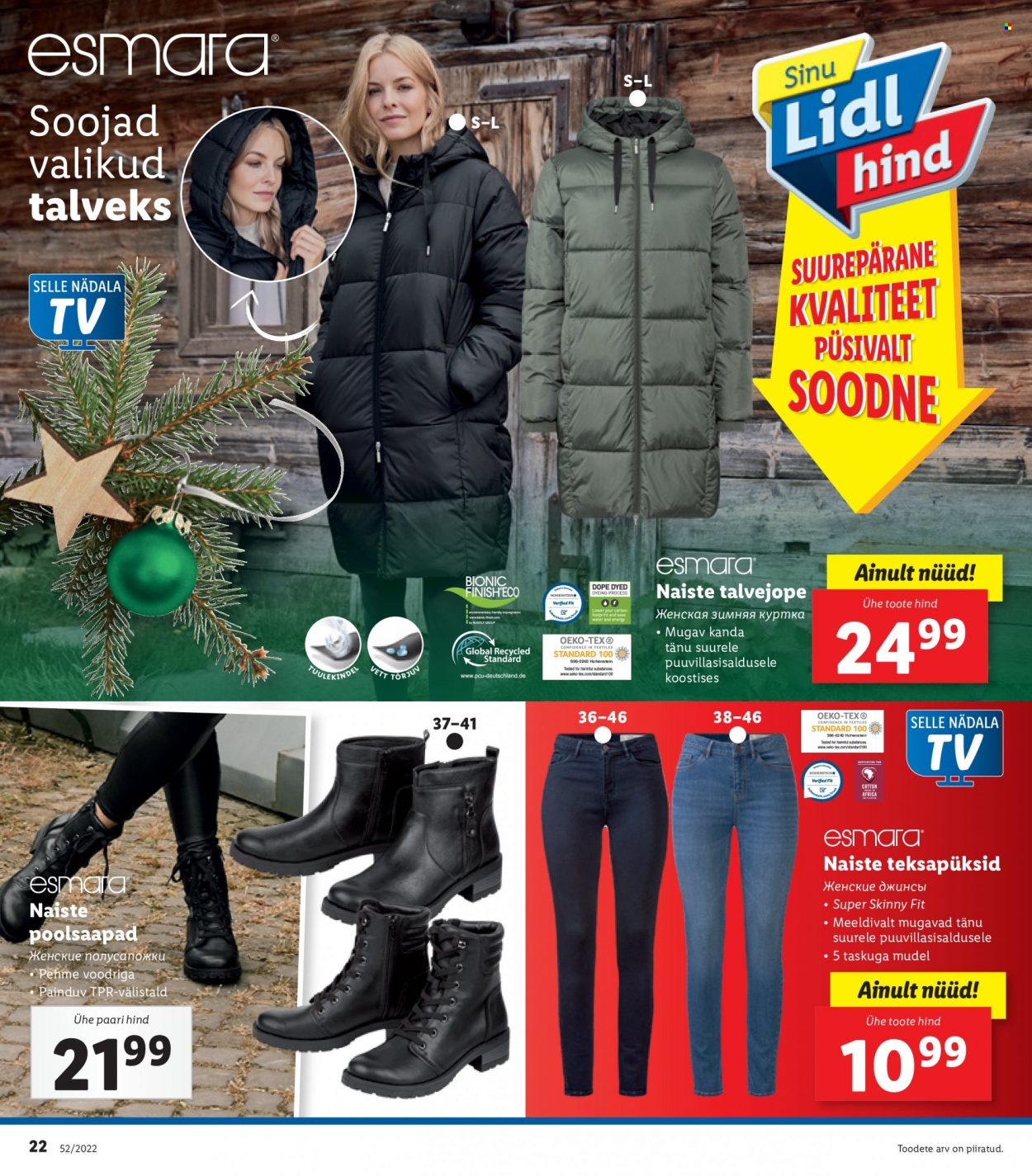 Lidl kliendileht - 26.12.2022 - 01.01.2023. Lehekülg 22
