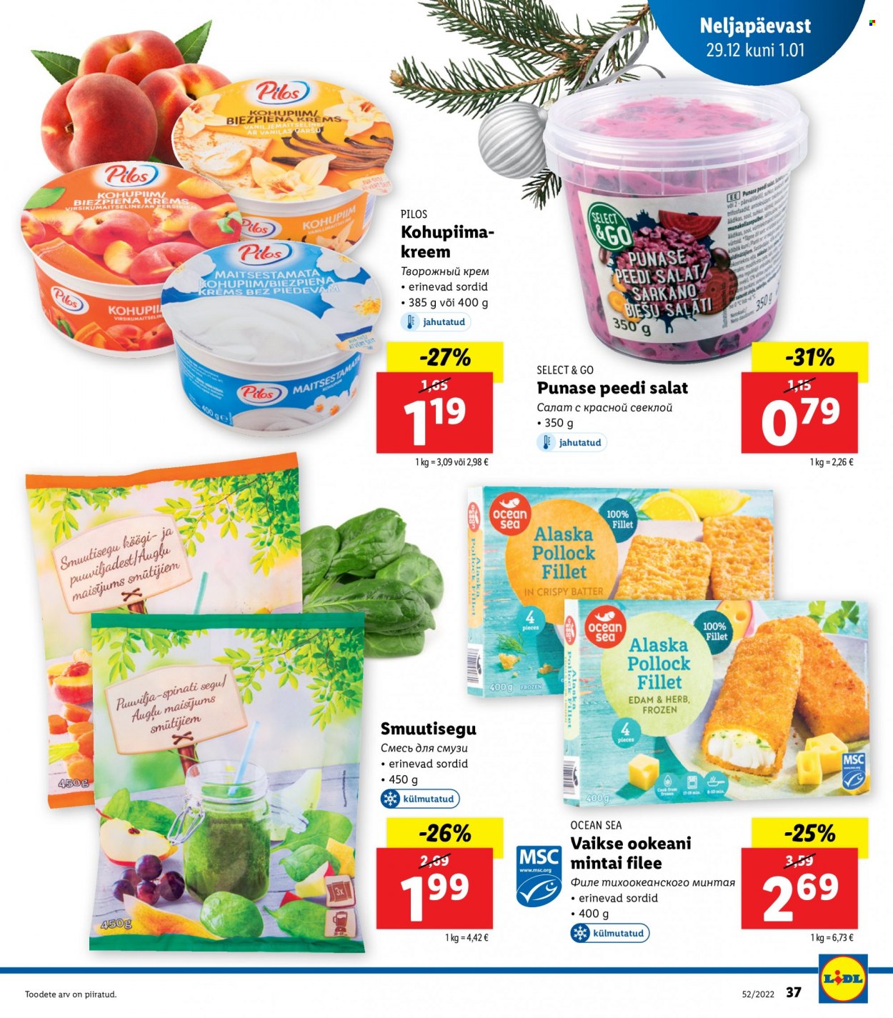 Lidl kliendileht - 26.12.2022 - 01.01.2023. Lehekülg 37