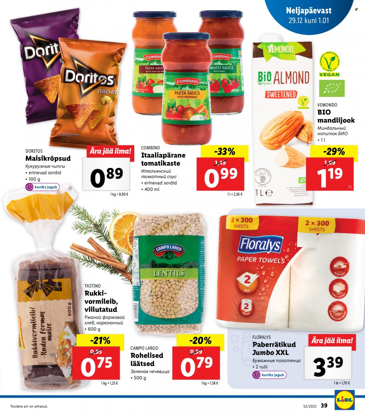 Lidl kliendileht - 26.12.2022 - 01.01.2023. Lehekülg 39