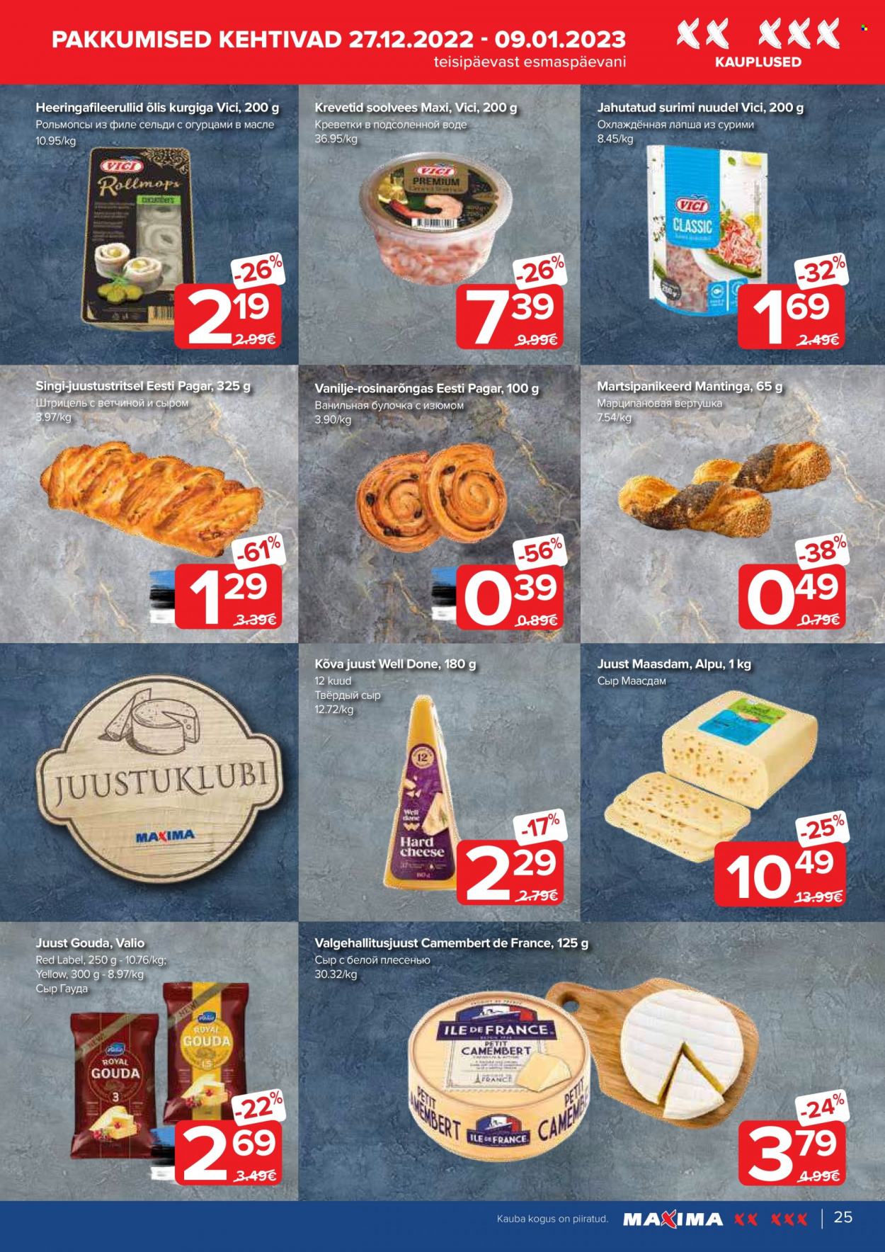 Maxima kliendileht - 27.12.2022 - 02.01.2023. Lehekülg 25