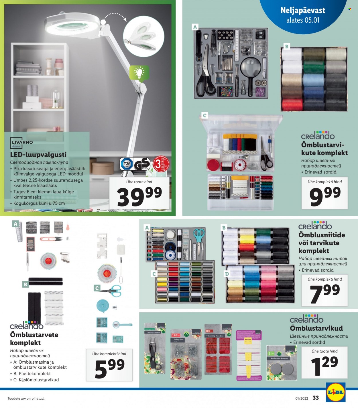 Lidl kliendileht - 31.12.2022 - 08.01.2023. Lehekülg 33