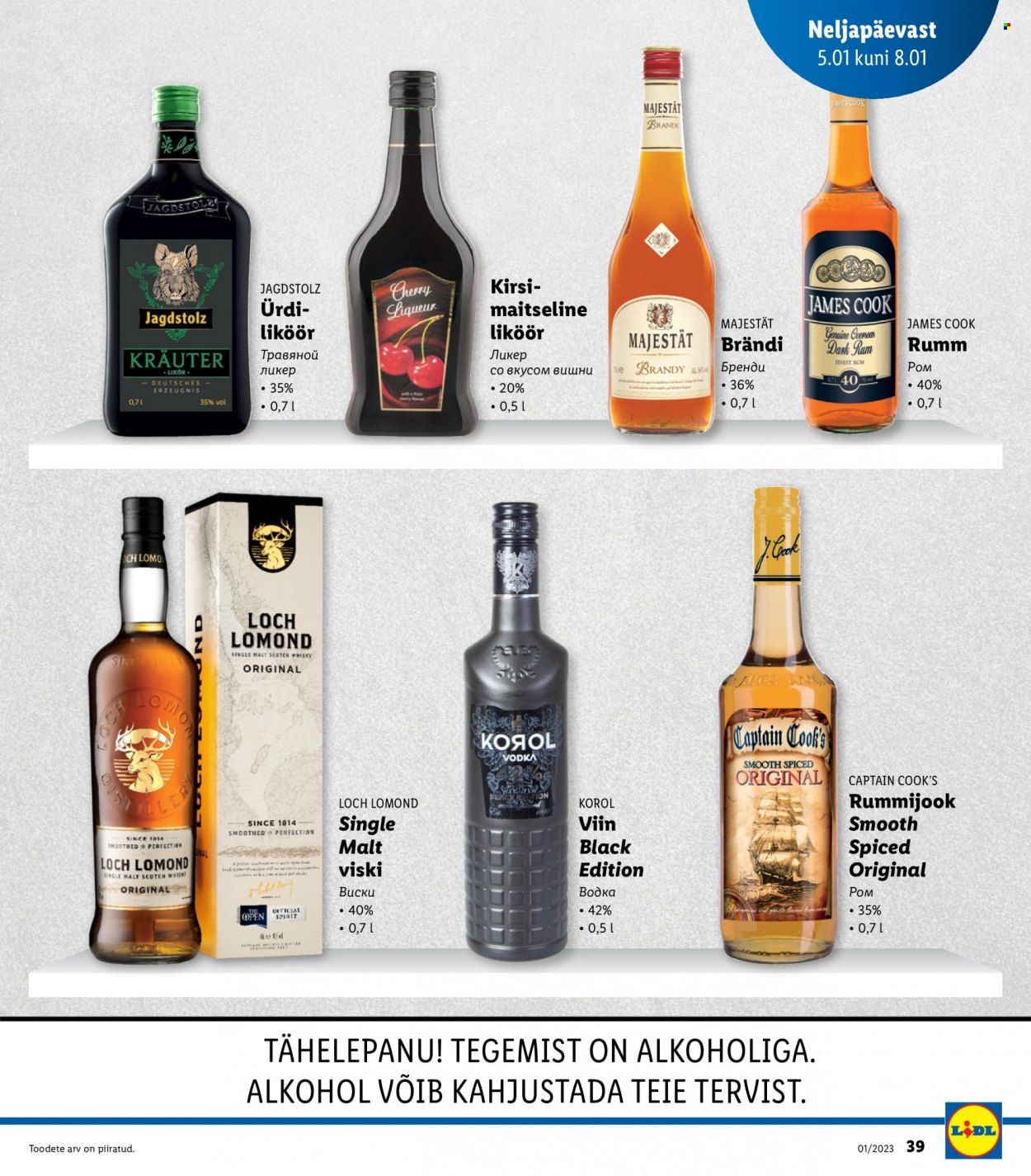 Lidl kliendileht - 31.12.2022 - 08.01.2023. Lehekülg 39
