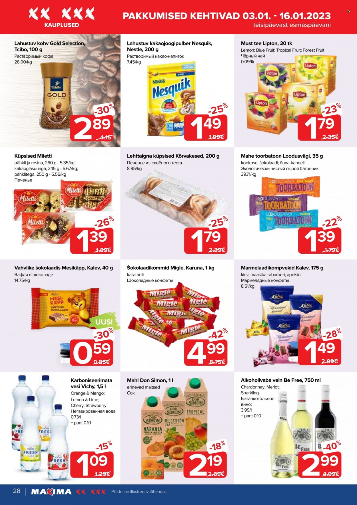 Maxima kliendileht - 03.01.2023 - 09.01.2023. Lehekülg 28