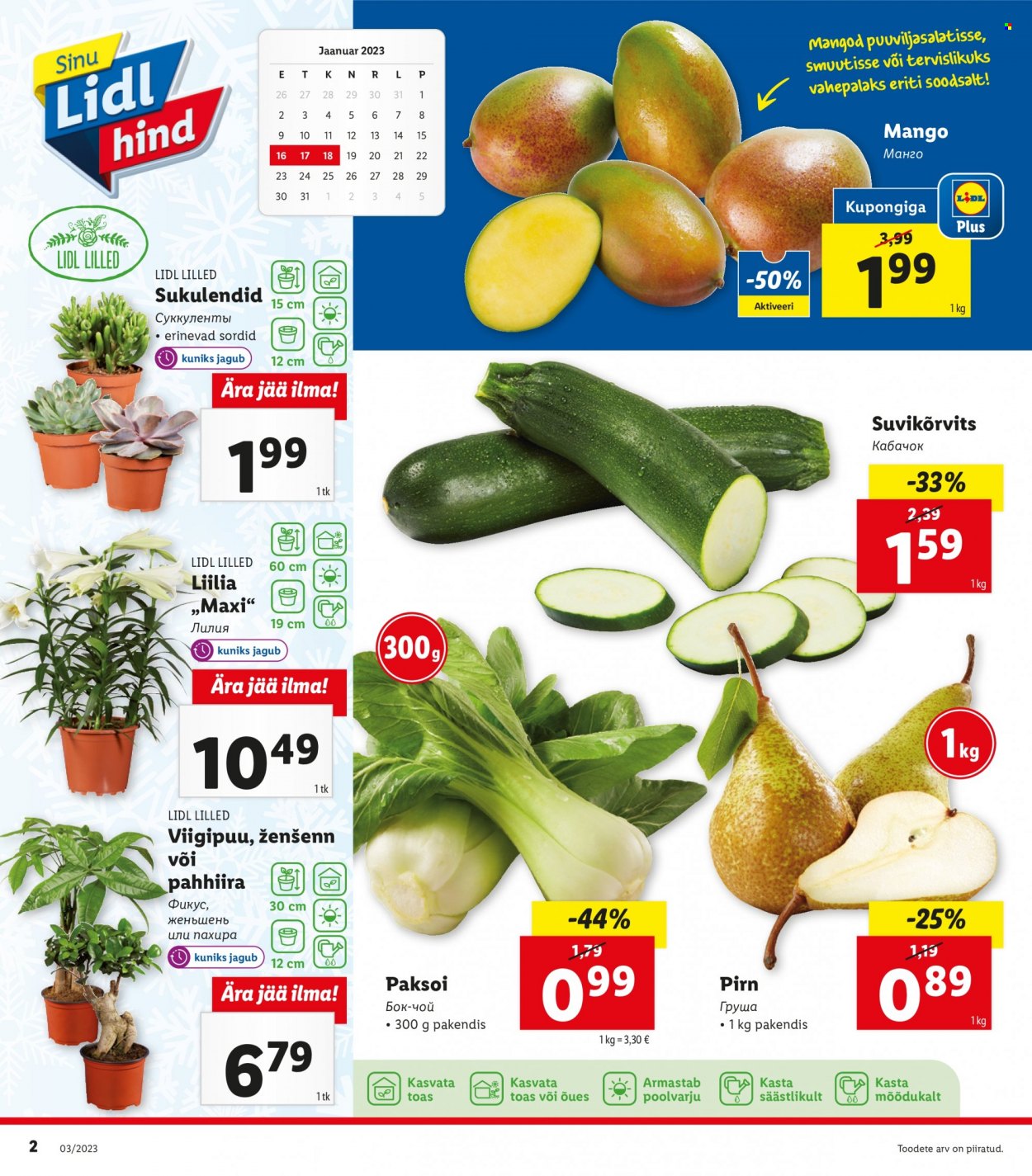 Lidl kliendileht - 16.01.2023 - 22.01.2023. Lehekülg 2