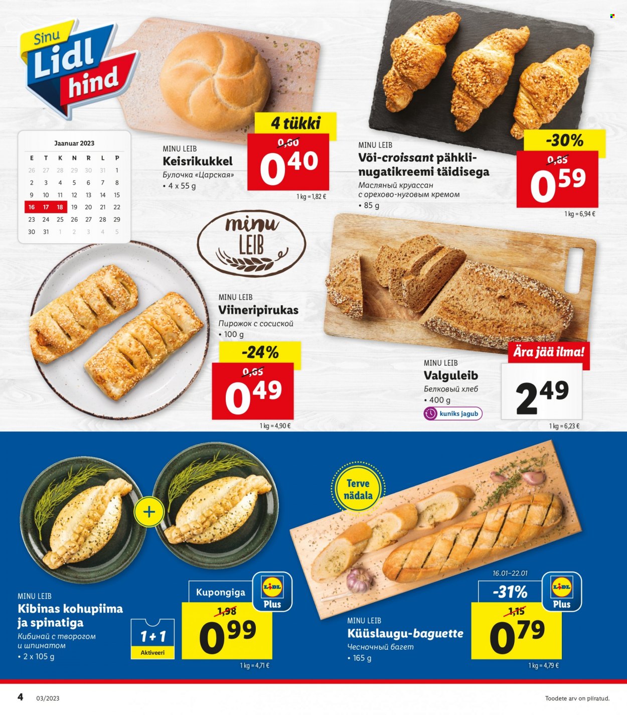 Lidl kliendileht - 16.01.2023 - 22.01.2023. Lehekülg 4