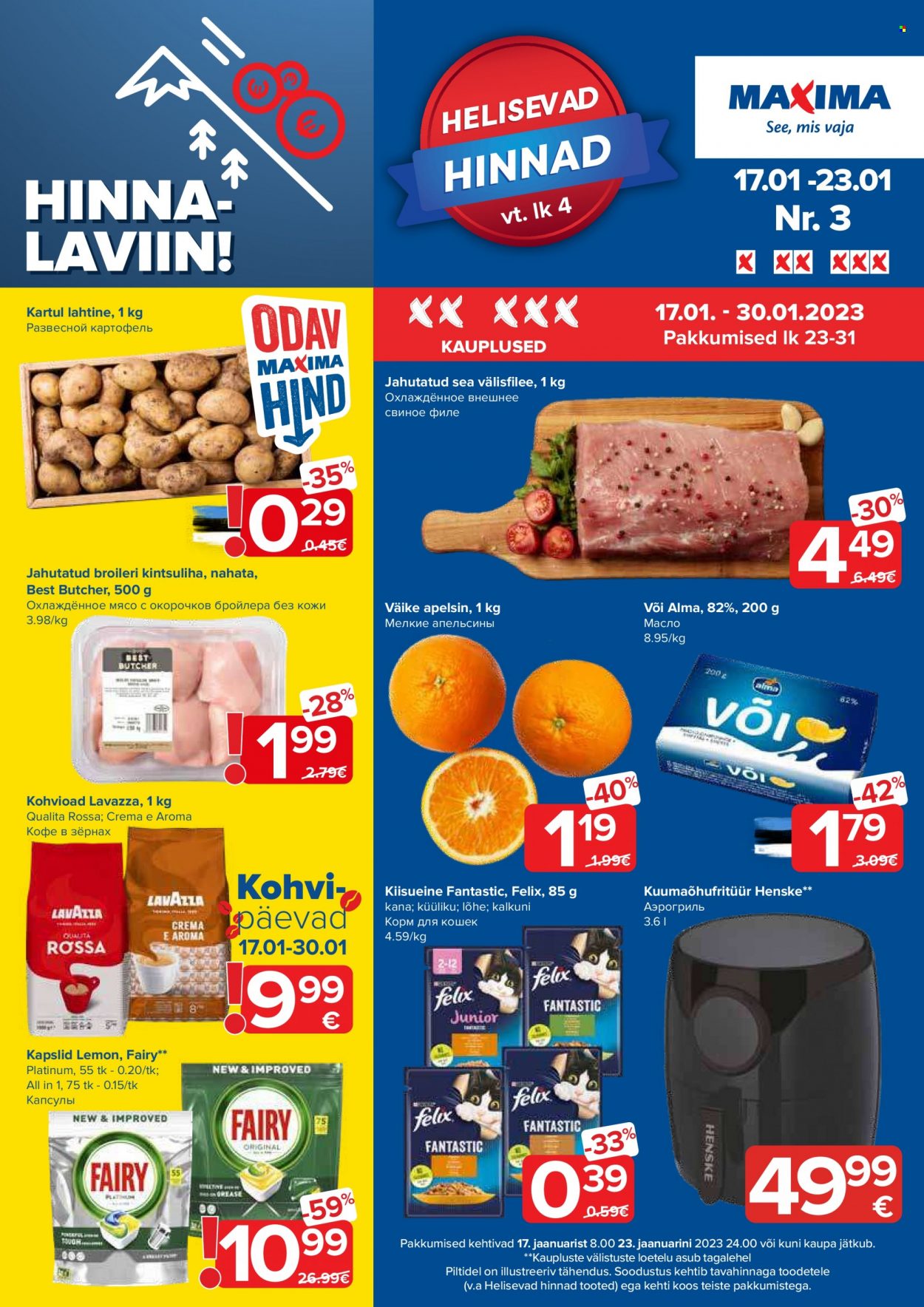 Maxima kliendileht - 17.01.2023 - 23.01.2023. Lehekülg 1