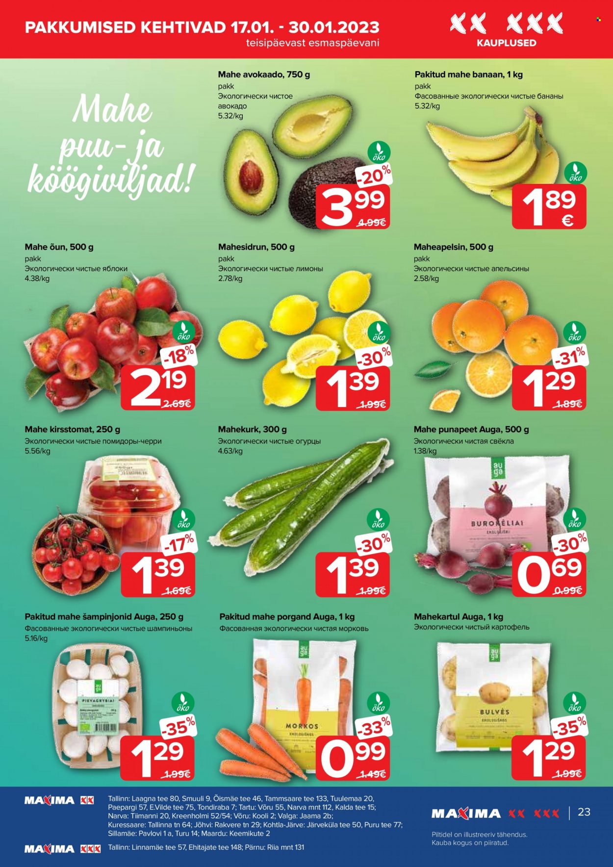 Maxima kliendileht - 17.01.2023 - 23.01.2023. Lehekülg 23