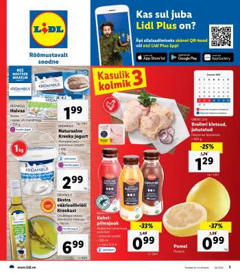 Kaupluse Lidl kliendileht - 23.01.2023 - 29.01.2023.