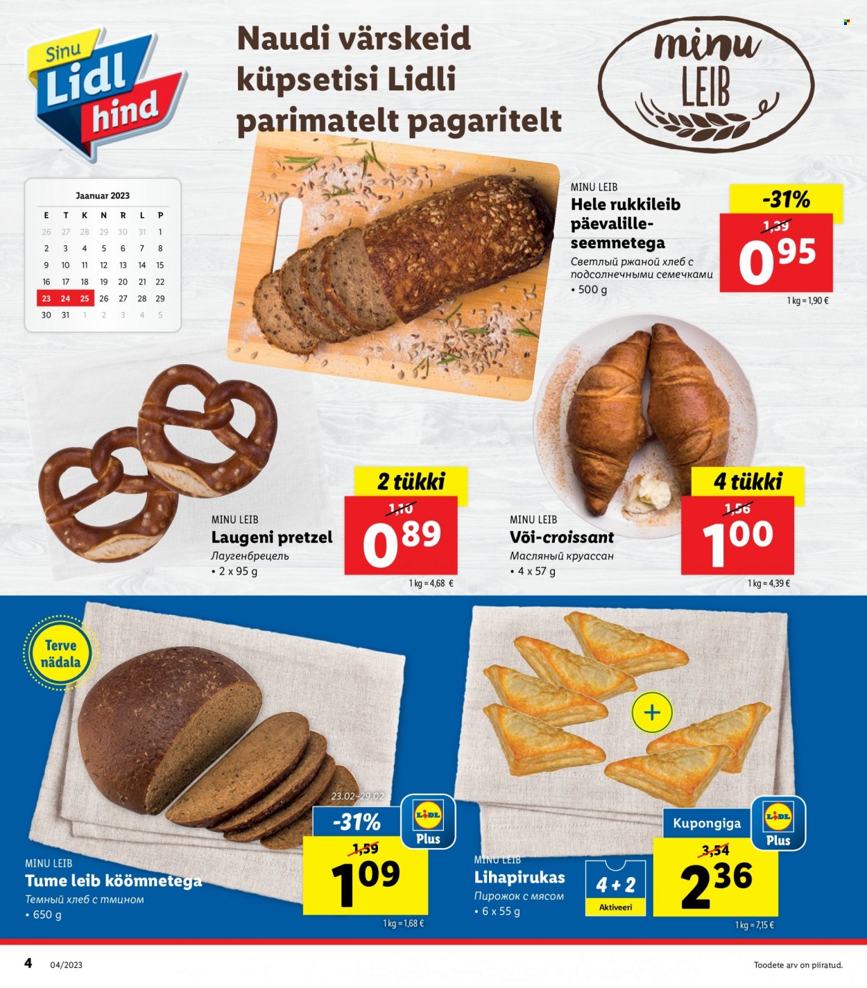 Lidl kliendileht - 23.01.2023 - 29.01.2023. Lehekülg 4
