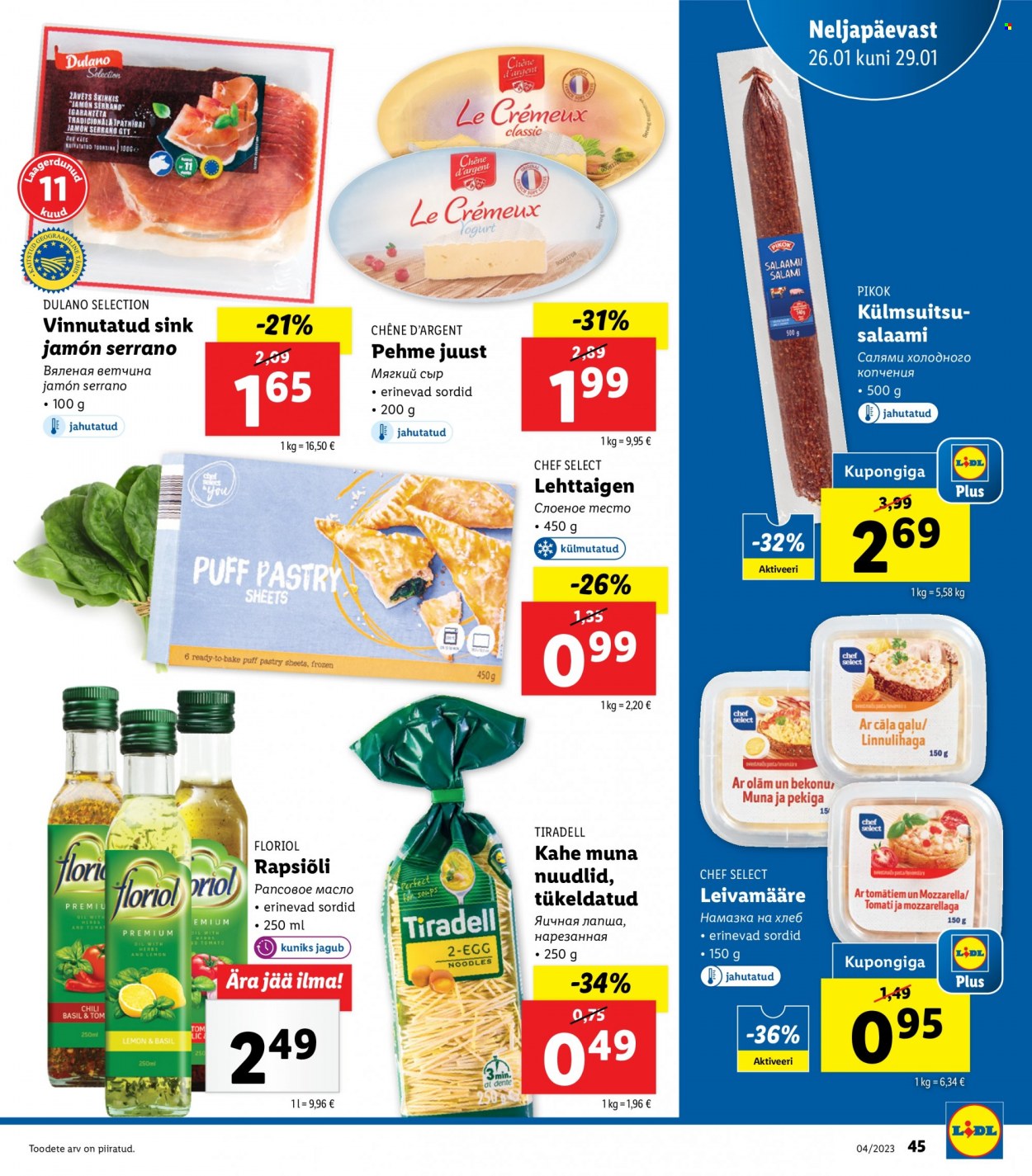 Lidl kliendileht - 23.01.2023 - 29.01.2023. Lehekülg 45