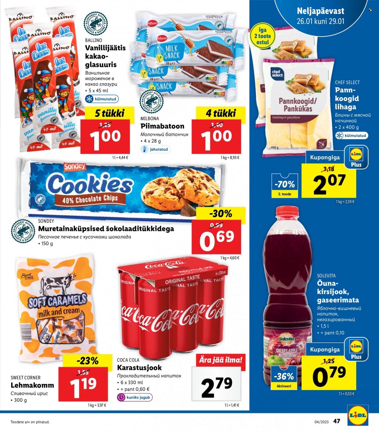 Lidl kliendileht - 23.01.2023 - 29.01.2023. Lehekülg 47