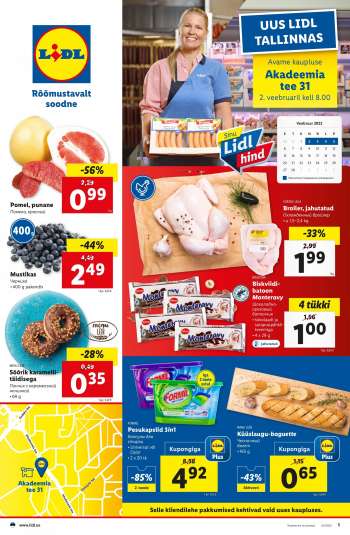 Kaupluse Lidl kliendileht - 30.01.2023 - 05.02.2023.