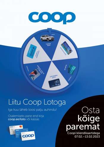 Kaupluse Coop kliendileht - 07.02.2023 - 13.02.2023.