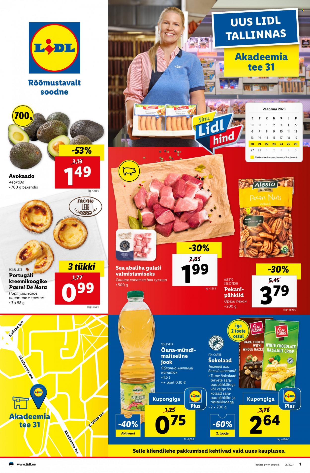 Lidl kliendileht - 20.02.2023 - 26.02.2023. Lehekülg 1