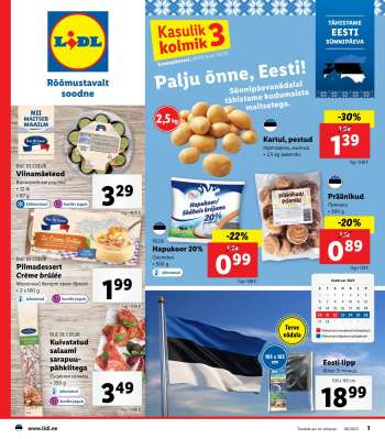 Kaupluse Lidl kliendileht - 20.02.2023 - 26.02.2023.