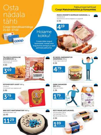 Kaupluse Coop kliendileht - 21.02.2023 - 27.02.2023.