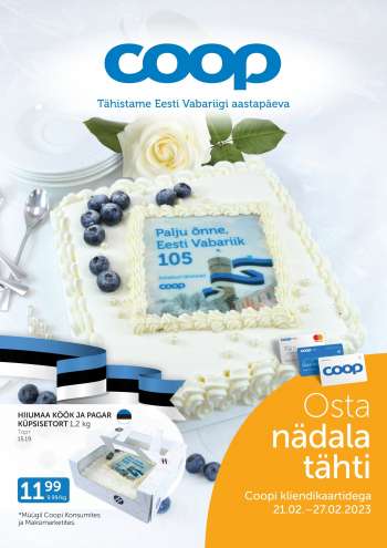 Kaupluse Coop kliendileht - 21.02.2023 - 27.02.2023.